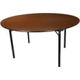 thumbnail image 1 of Advantage 5 ft. Round High Pressure Laminate Folding Banquet Table, 1 of 3