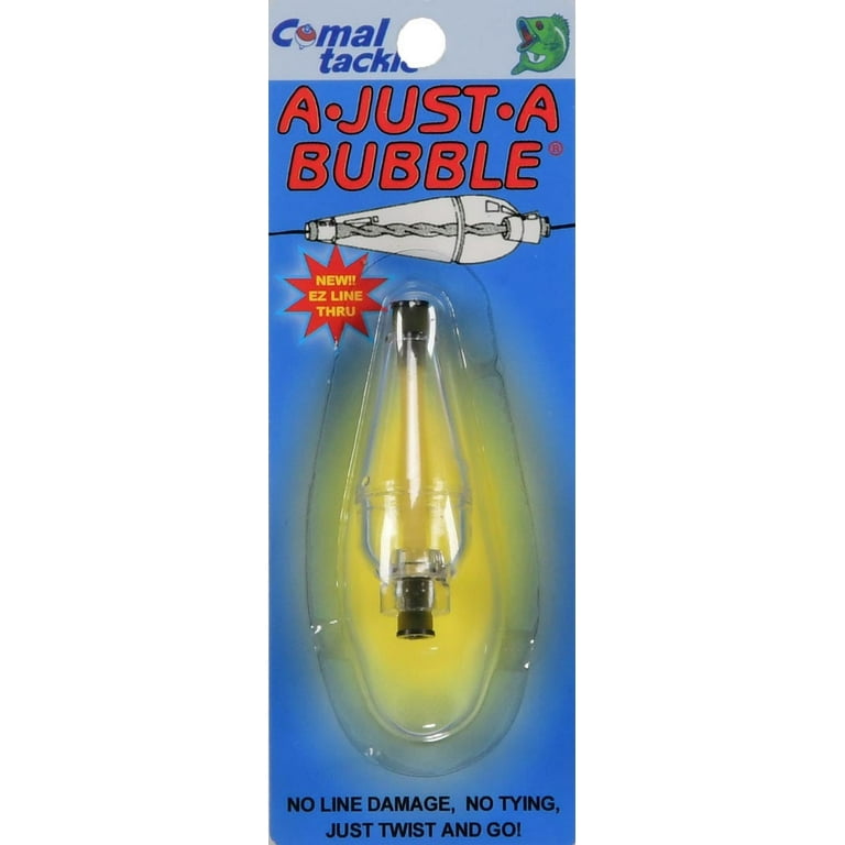 Comal Tackle A-just-A-Bubble Mini Float, Clear 