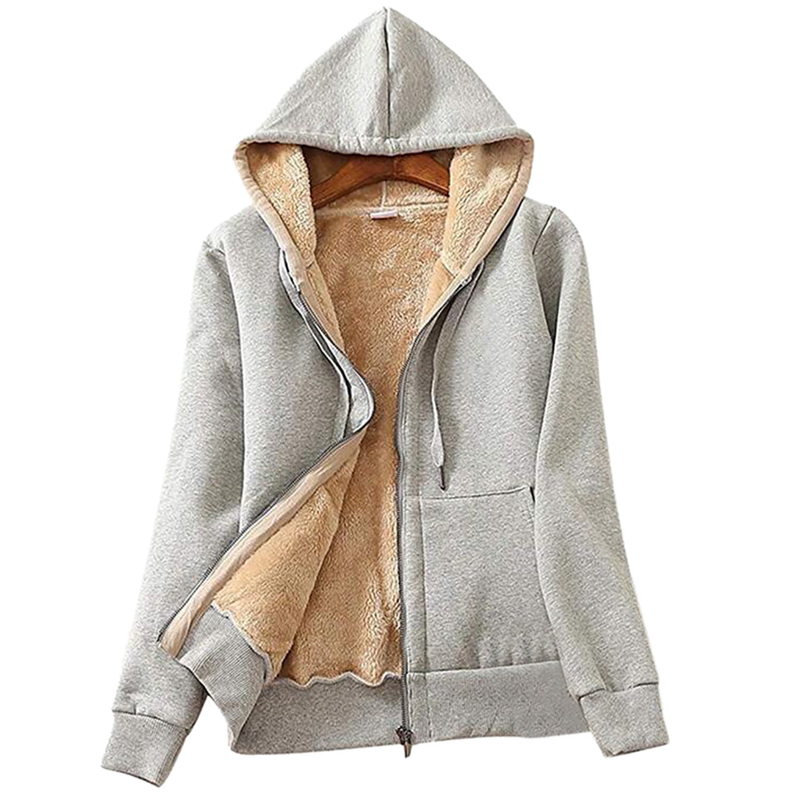 Womens Oversized Hoodies Sweatshirts,Women's Long Hoodies Tunic Winter Warm Fleece  Lined Zip Up Hooded Sweatshirt Jacket Coat,Casual Comfy Fall Fashion  Outfits Clothes 2023,on Clearance - Walmart.com