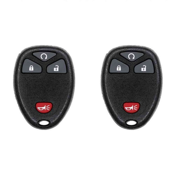 Car Key Fob Keyless Entry Remote for GMC Savana 2009 FCC OUC60270 OUC60221 Part Number 15913421 20868672 20952474 Pack of 2