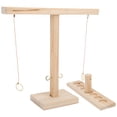 thumbnail image 4 of Juegos de mesa portátiles, juegos de mesa de madera portátiles para exteriores e interiores, juguetes para beber, durabilidad prolongada, 4 of 14