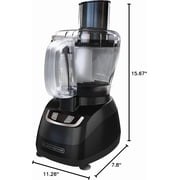 BLACK+DECKER 8-Cup Food Processor, FP1600B