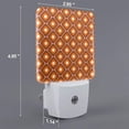 thumbnail image 2 of Fuzoiu 60s and 70s Aesthetic Print Dusk to Dawn LED Night Light with Light Sensor, Energy-Efficient Touch-Safe Night Lamp for Home, Office, and Kids' Rooms-EU, 2 of 7