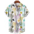 thumbnail image 3 of Camisas hawaianas con estampado 3D de frutas Y2k para hombre y mujer, ropa informal vintage para vacaciones en la playa, blusa con solapa, camisa lisa, verano 2023, 3 of 5