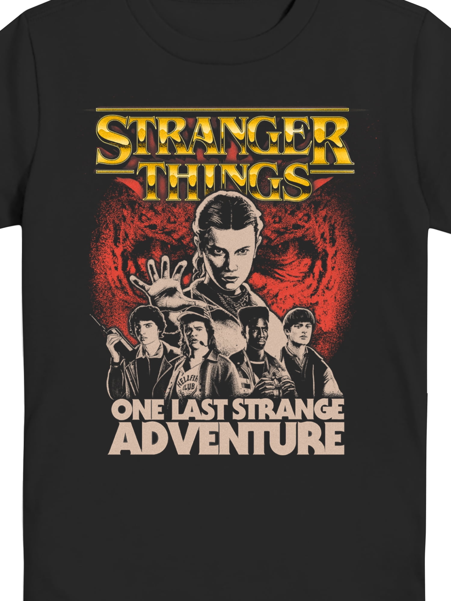 Stranger Things, Boys' & Big Boys' Graphic Tee, Fan Club, Sizes 4-18