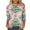 CR41, variant on Darzheoy Christmas Womens Tops Pullover Solid Color Graphic Round Neck 3/4 Sleeve Sweatshirts Comfortable Hoodless Trendy Fall Winter Printed Blouses