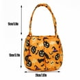 thumbnail image 3 of UALSRZL Halloween Treat Bags for Kids, Reusable Fabric Trick or Treat Candy Tote with Pumpkin Ghost, Portable Goodie Bag with Handles for Party Favors, 3 of 6