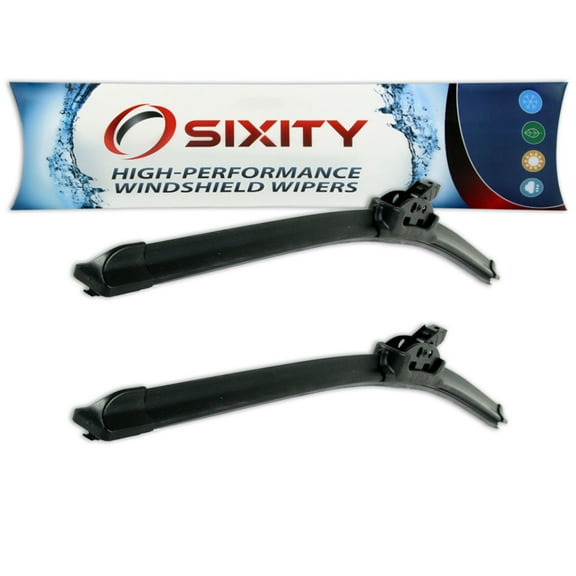 Sixity Auto XTS Frameless Front Windshield Wiper Blades compatible with Plymouth Laser
