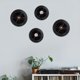 thumbnail image 5 of EeaseMX 12 discos de vinilo retro decorativos para pared, decoración de interiores., 5 of 7