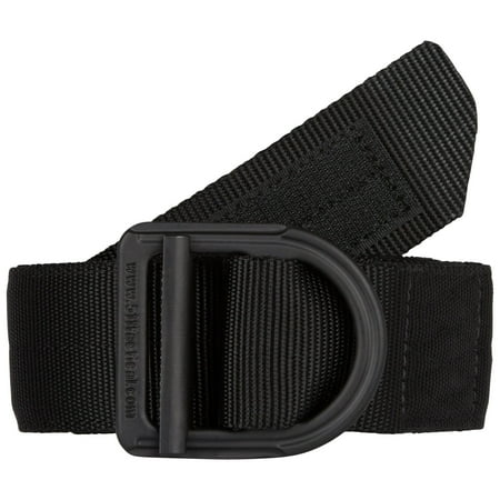 UPC: 0844802038362 | 5.11 Work Gear 1.75-Inch Operator Belt  Stainless Steel Buckle  Fade- and Rip-Resistant  Black  Medium  Style 59405
