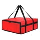 thumbnail image 1 of Bolsa aislante para entrega de pizza con asa de transporte reforzada, fácil de mantener fresca. rojo, 1 of 9