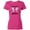 Hot Pink, variant on Breast Cancer Awareness Hope Support and Love Women's T-Shirt