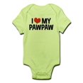 thumbnail image 1 of CafePress - I Love My Pawpaw Infant Bodysuit - Baby Light Bodysuit, 1 of 1