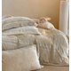 thumbnail image 3 of Xiao Hua Juego de sábanas, juego de sábanas y fundas de almohada, juego de cama individual, ropa de cama de hotel, decoración del hogar (albaricoque), 3 of 5