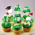 thumbnail image 5 of Senior Night Golf Decorations, 36Pcs Golf Graduation Cupcake Toppers, Golf Player Sports Team 2024 Graduation Party Supplies for High School College, 5 of 7