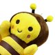 thumbnail image 5 of Colgante de abeja de peluche, encantador llavero de abeja de peluche, adorno de llavero de abeja de peluche, 5 of 7