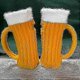 thumbnail image 5 of Funny 3d Beer Mug Knitted Glove Gift Cute Handmade Knitted Autumn Winter Gloves Retro Crochet Gloves, Beer Mug Socks, 5 of 5