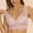 Pink, variant on Bras for Women Fashion Lace Beauty Back Solid Strap Wrap Plus Size Bra Underwear Womens Bras Sports Bra Gray XXL