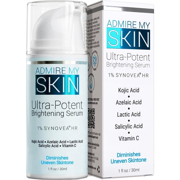 Admire My Skin Facial Dark Spot Serum , Lightweight Skin Brightening Serum for Uneven Skin Tone – 1 fl oz