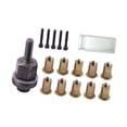 thumbnail image 4 of Adaptador de taladro para herramienta de tuerca de remache compacto con tuercas mandril de repuesto resistente M3 a para muebles de fabricación de M6, 4 of 8