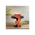 thumbnail image 3 of Polka Dot Wired Edge Ribbon - 10 Yards Orange, Black, 1.5", 3 of 3