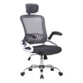thumbnail image 1 of Silla Ejecutiva TOPLIVING Sobrepeso Carga hasta 200 kg Comoda Gris Multifuncional, 1 of 12