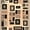 Berber, variant on Handcraft Rugs-Modern Contemporary Brand New Area Rugs-Abstract Carpet with Frame/Boxy/Cube Pattern-Shed free Sage Green/Ivory/Mocha2x7 feet Runner