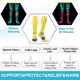 thumbnail image 3 of style 1 Calcetines de compresión, calcetines deportivos médicos para piernas para recuperación de lesiones y alivio del dolor, protección deportiva, 3 of 4