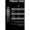 thumbnail image 2 of Thread Tank In A World Full Of Tens Be An Eleven Women's Sleeveless Muscle Tank Top Sport Grey Small, 2 of 3
