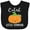 AB-Black, variant on Inktastic Halloween Cutest Little Pumpkin Boys or Girls Baby Bib
