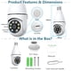 thumbnail image 3 of Cámara IP WIFI de Hogar Inteligente con Bombilla de Luz PTZ, 3 of 3