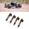 thumbnail image 4 of RC Threaded Tele Shocks, Alloy High Elasticity Double Long Stroke Balanced Riding RC   For 1/18 1/24 RC Crawler Car Black, 4 of 8