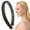 Chocolate, variant on DIGUAN Headband Synthetic Hair Plaited Headband Braid Braided With Teeth Hair Band Accessories for Women Girl Wide 0.6 Inch (Dirty Blonde)