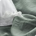 thumbnail image 6 of Bare Home Sandwash Microfiber Duvet Cover & Sham Set, Full, Slate, 3-Pieces, 6 of 7