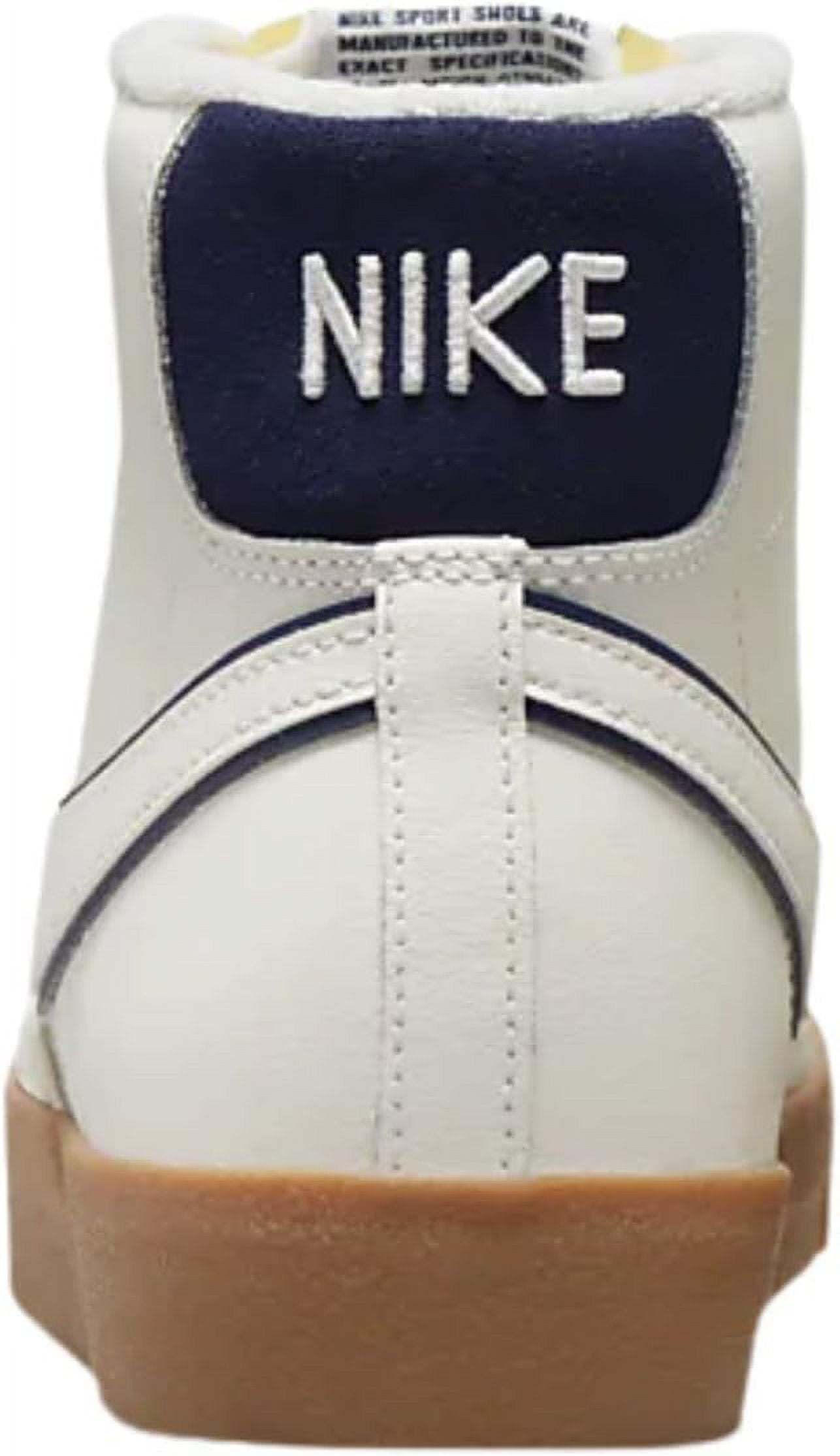 Nike Blazer Mid 77 Premium Sail Navy Gum Shoes DQ7672-100 Men’s Sneaker Size 8 Nike Blazer Mid  main image 4
