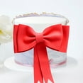 thumbnail image 5 of NOGIS 2Pcs Red Oversized Bow Cake Toppers for Girls Bow Cake Decoration Wedding Cake Toppers Cake Decorating Kit for Girl Birthday Wedding Party Cake Decorations, 5 of 7