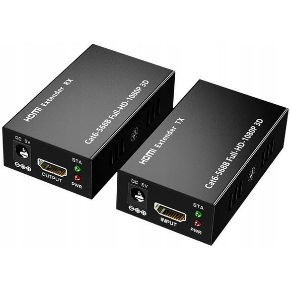 hdmi extender 60m upgraded model rj45 to hdmi network transmission signal extension amplifier