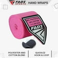 thumbnail image 4 of Elastic 180-inches Mexican Hand Wraps for Boxing & MMA in Semi-Elastic Poly-Cotton - Fadi Sports, 4 of 8