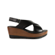 thumbnail image 1 of Sandalia Plataforma media Mujer Flexi Piel 44522 Negro Flexi Piel, 1 of 4