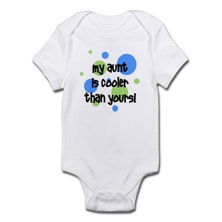 My Aunt Is Cooler Than Yours! Infant Bodysuit - Baby Light