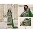 thumbnail image 5 of Traditional Wear Indian Designer Shalwar Kameez Suits Pakistani Palazzo Dress ( Green, 5XL - 52 ), 5 of 6