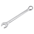 thumbnail image 1 of Uxcell Metric 27mm 12-Point Box Open End Combination Wrench Chrome Finish, Cr-V, 1 of 5