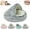 Gray15.7IN, variant on Cozy Cocoon Dog Bed | Hooded Cave Pet Bed with Fluffy Plush Cover, Washable Burrow Nest & Non-Slip Bottom for Small Medium Dogs & Cats