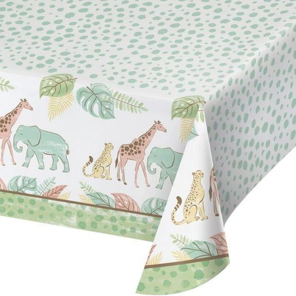 Safari Baby Paper Tablecloth