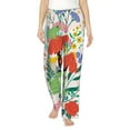 thumbnail image 2 of Kdxio Women's Comfy Stretch Mushroom and FrogsPrint Drawstring Pajama Pants-XX-Large, 2 of 9