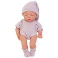 thumbnail image 4 of AmaMary Doll Clothes Hat Bodysuit and Socks Set for 7-Inch Dolls 5 Sets, 4 of 6