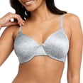 thumbnail image 1 of Bali Women's One U Underwire, Smoothing & Concealing Full-Coverage Bra, DF3W11, Leopard Print Grey 2, 42D, 1 of 4