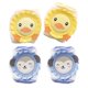 thumbnail image 1 of Las rodilleras para bebés de 4 piezas son adecuadas para que los niños gateen. Protectores elásticos antideslizantes para rodillas y piernas., 1 of 5