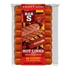 Bar-s Hot Links Sausage, 3 Lb, 16 Count
