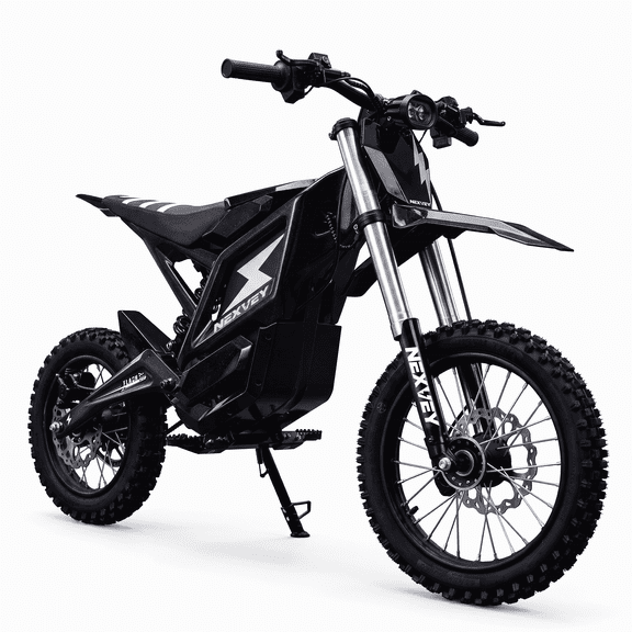 Nexvey Flash Electric Dirt Bike, 4000W Peak, 48V 22.5AH Battery, 35MPH, 35Mi Range, Wheelie Assist, Dual Suspension & Brakes, off Road Ebike for Teens 13